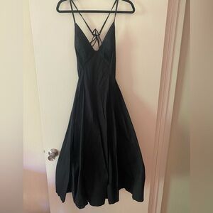 Free People Black Strappy V-Neck Women’s Dress